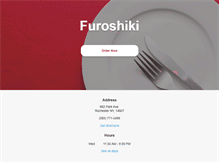 Tablet Screenshot of furoshikirochester.com